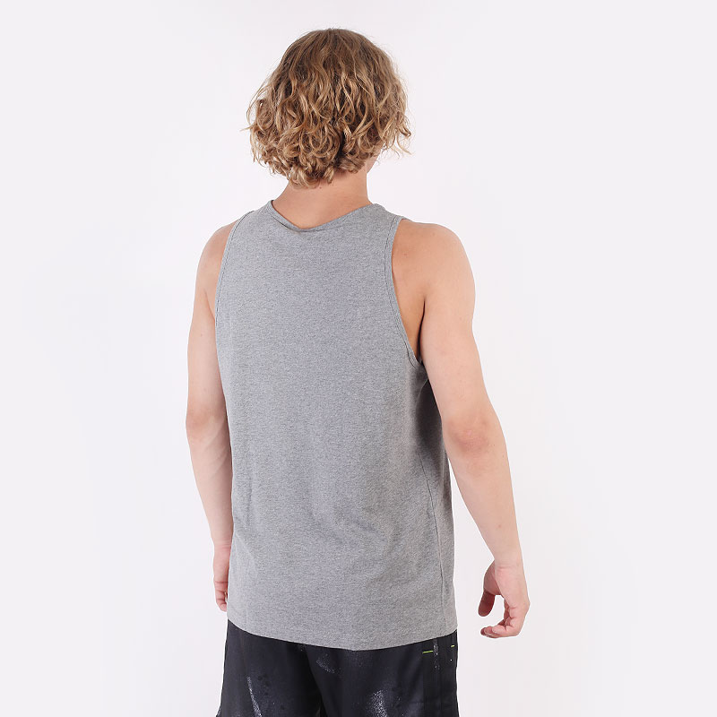 мужская серая майка Mitchell and ness Team Arch Tank A0093397GRH - цена, описание, фото 3